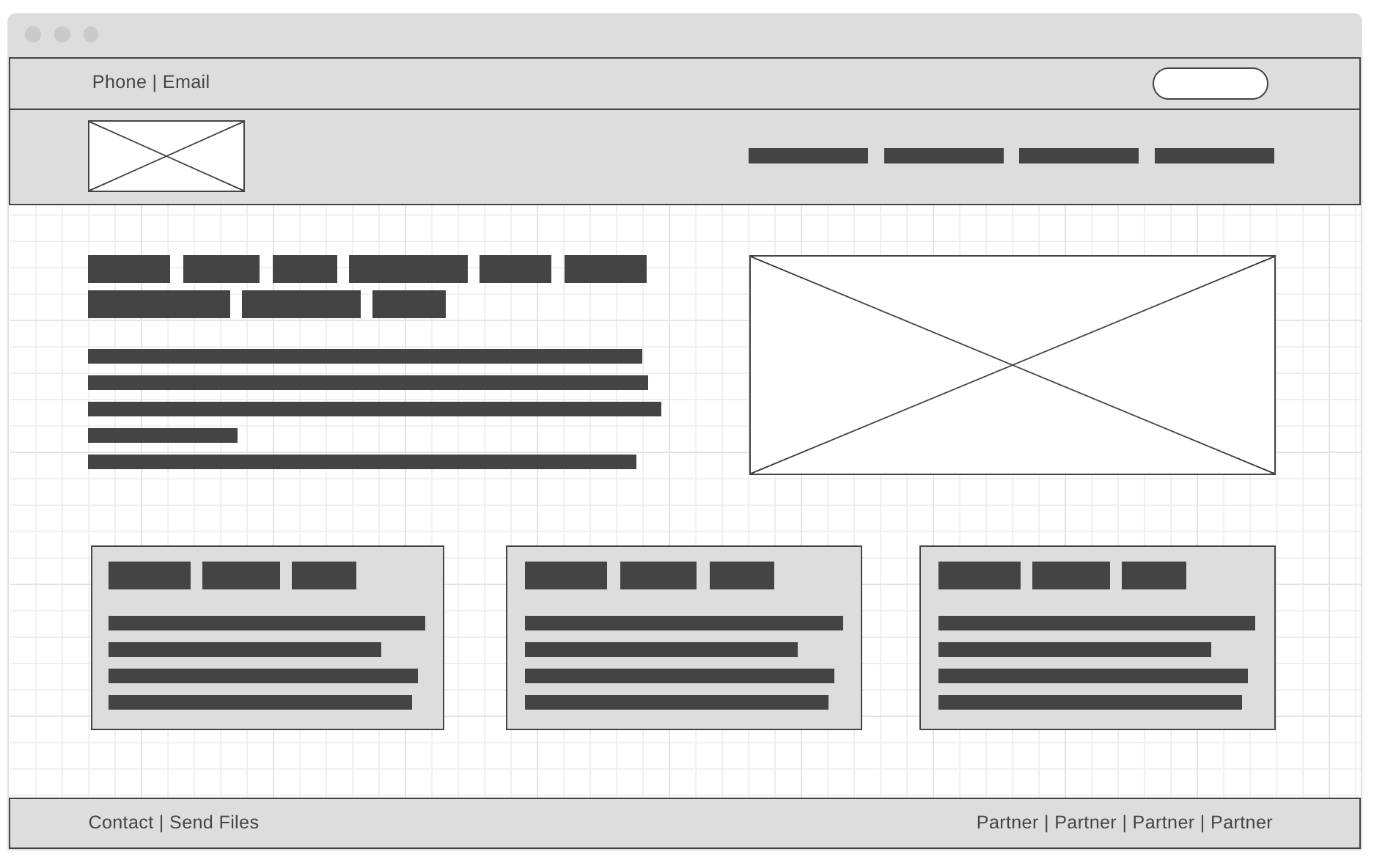 Shutterprise Wireframe